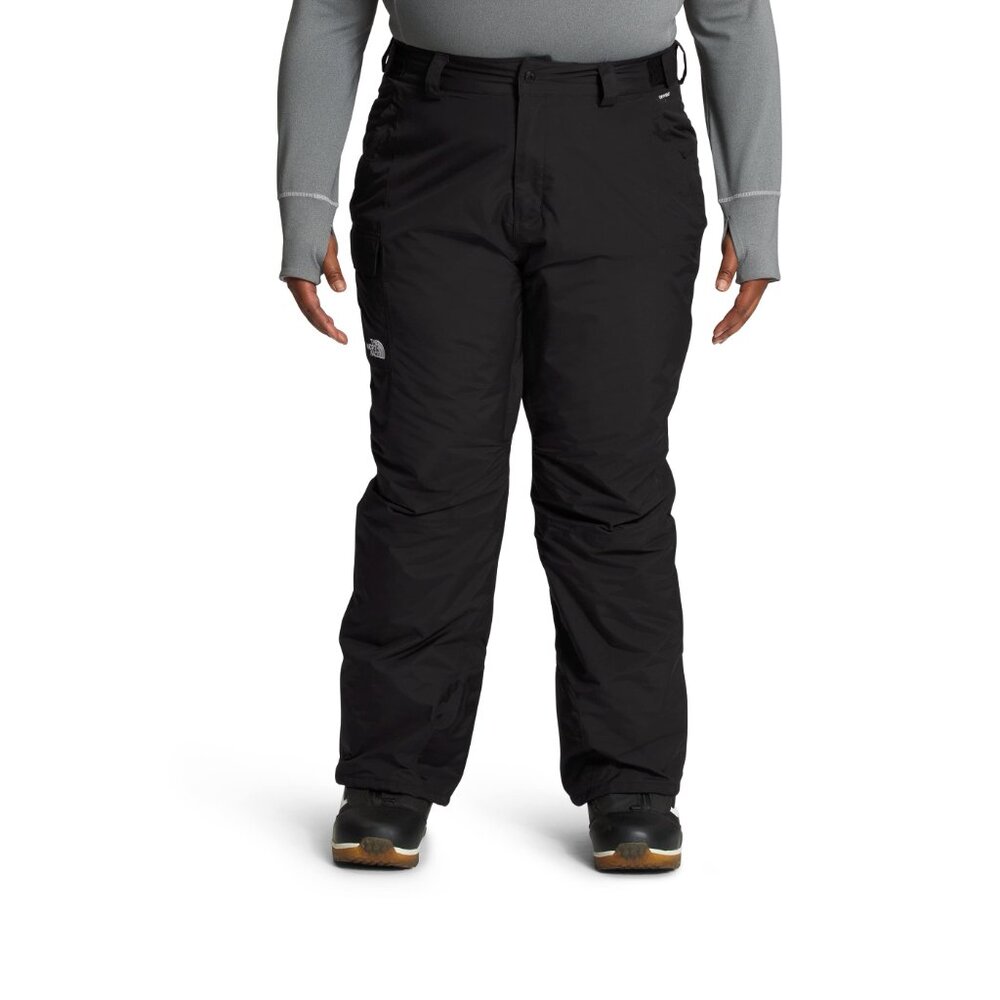 The North Face Women's Freedom Insulated Snow Pants Black Plus Size 1X/Long